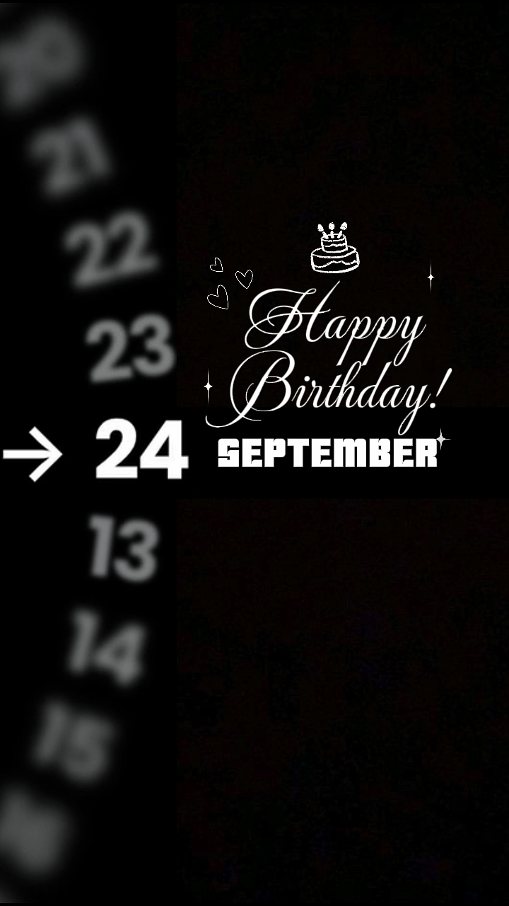 HBD 24. September