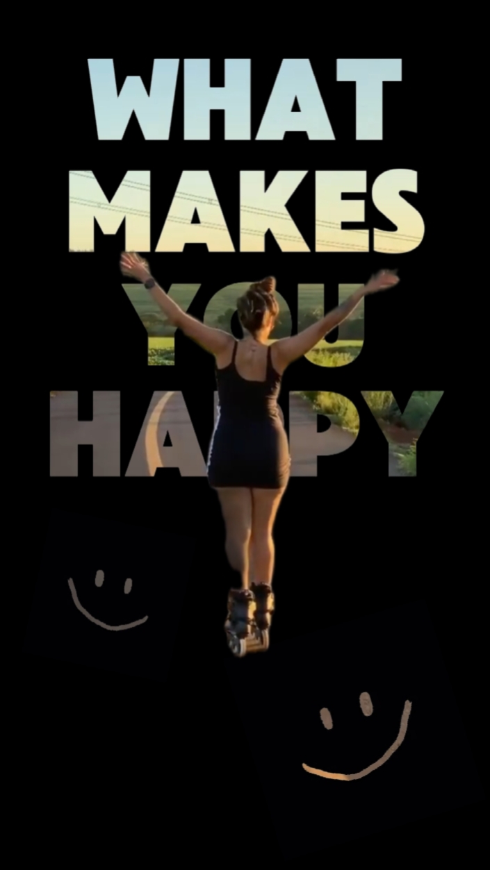 ¿Qué te hace feliz?
