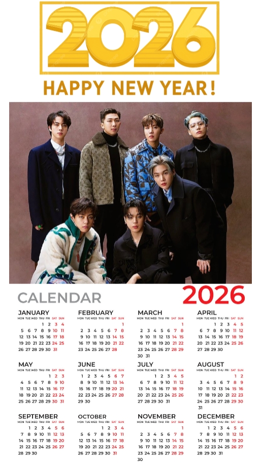 달력 2026