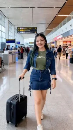Berjalan di bandara