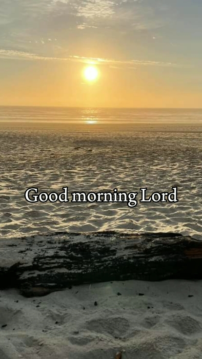 Buenos días Señor 
