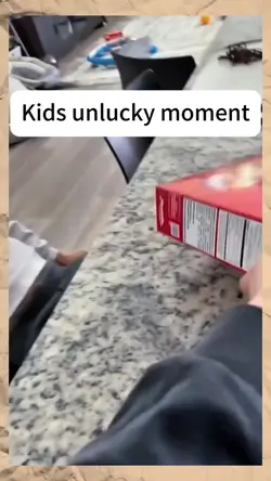kids unlucky moment