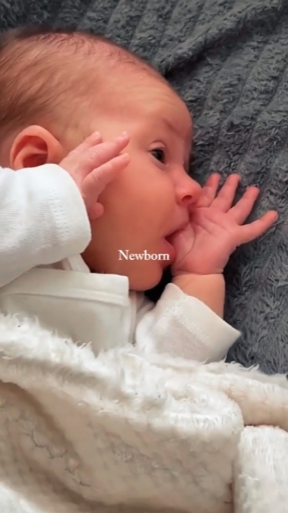 Newborn vs Now 
