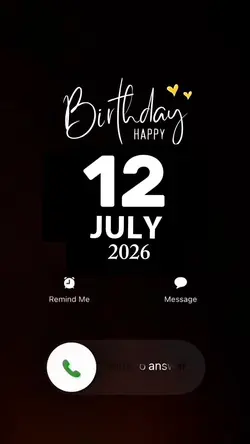 Hbd 12 July 2026 