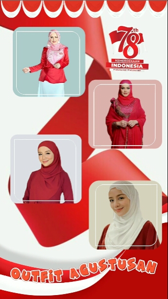9. outfit agustusan 