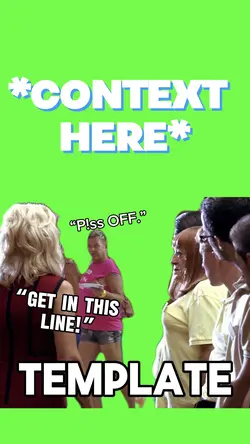 “IN LINE!”