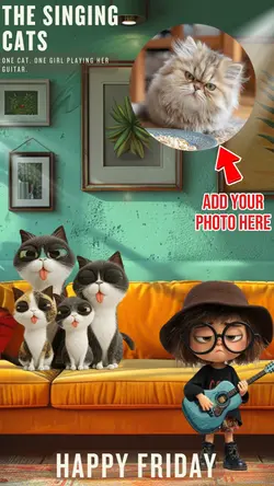 Singing Cats Morning
