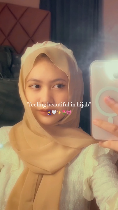 merasa cantik di