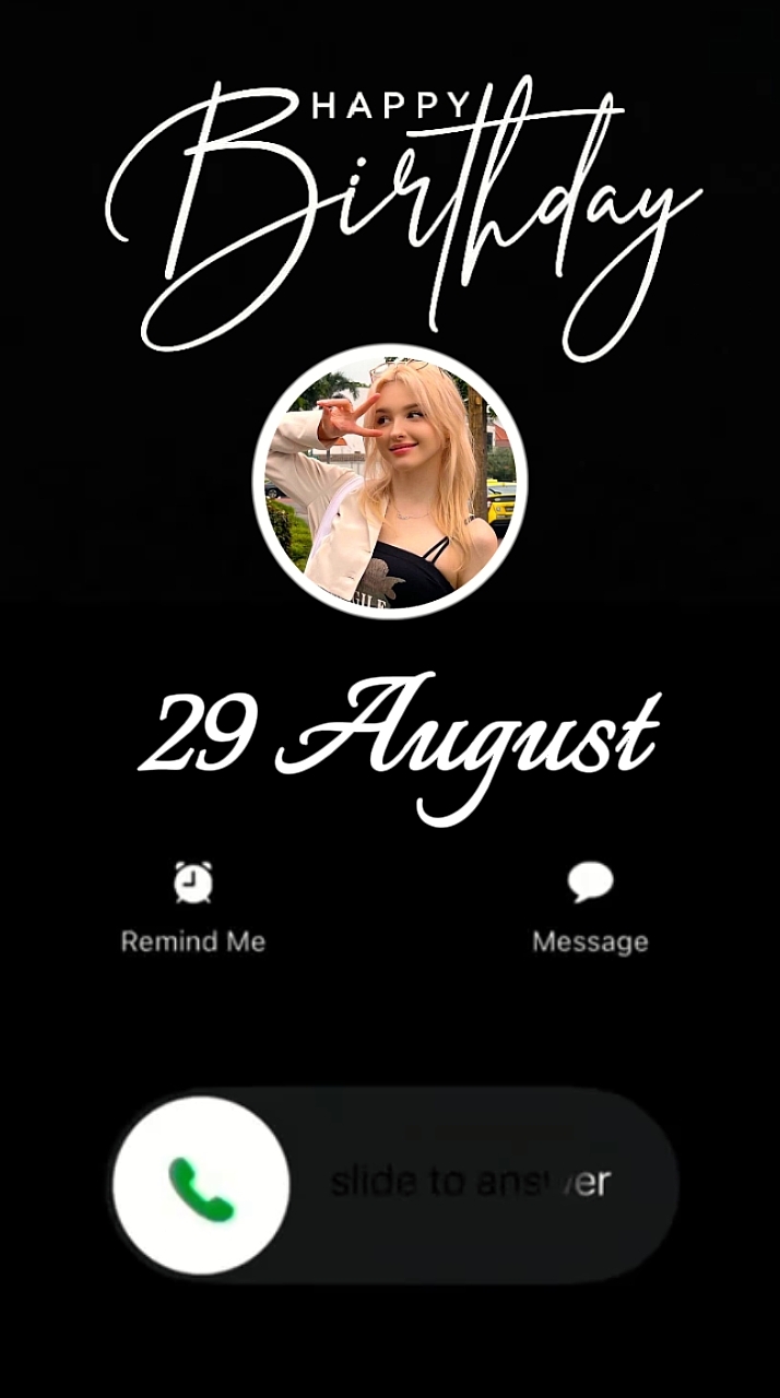 B'DAY SISTER 29 AUG