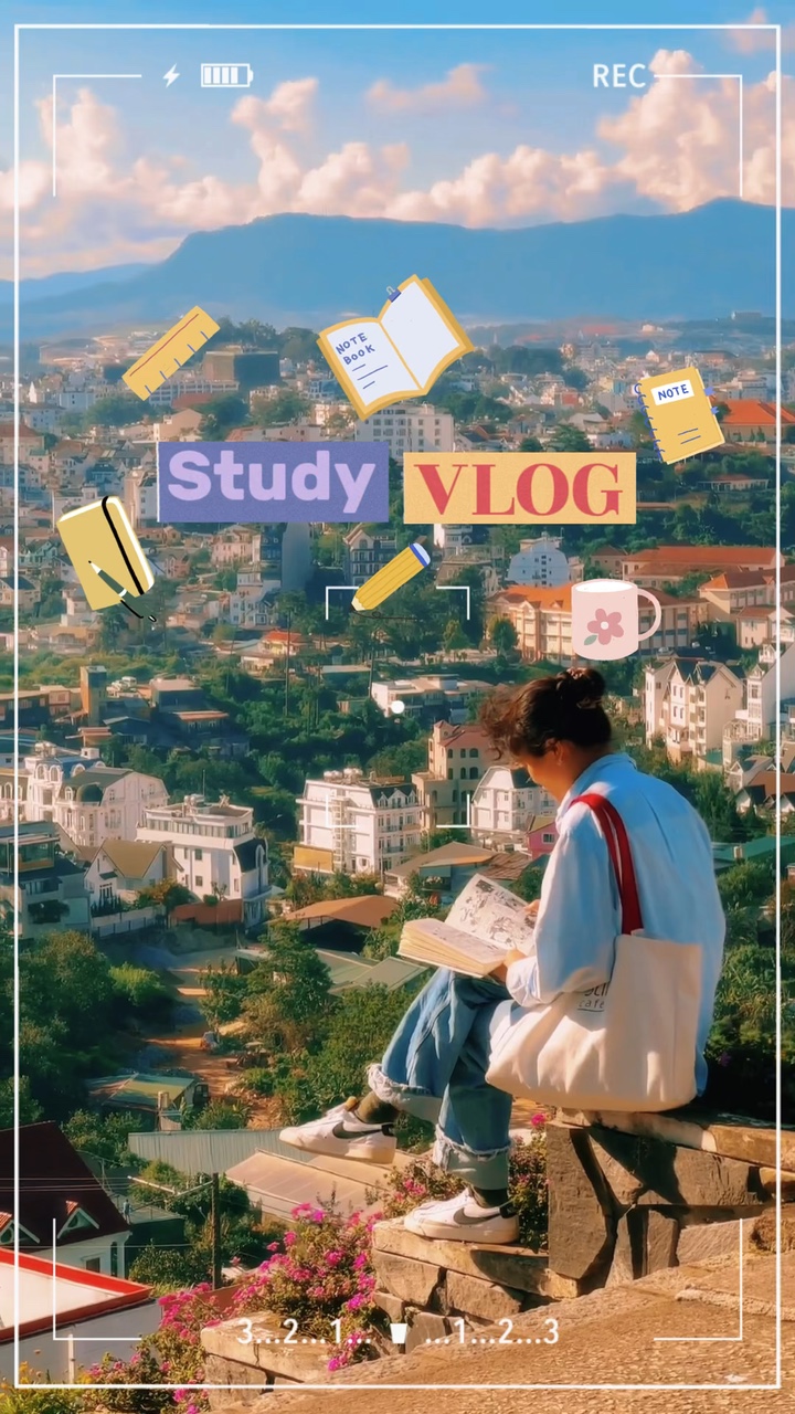 5. Study vlog