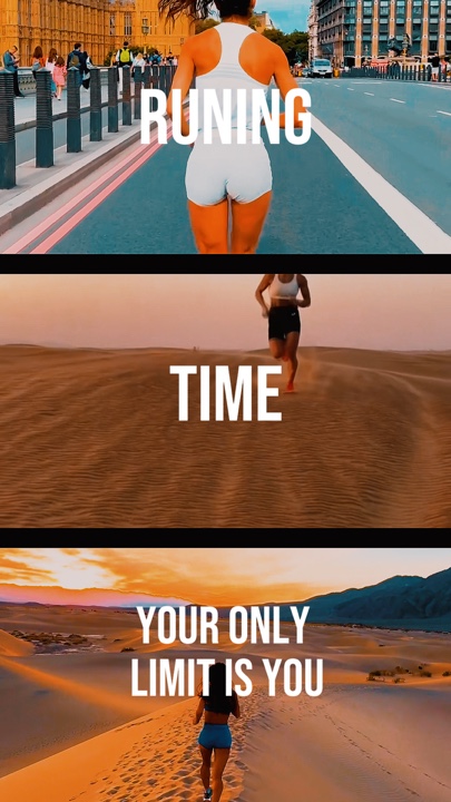 Template berlari  