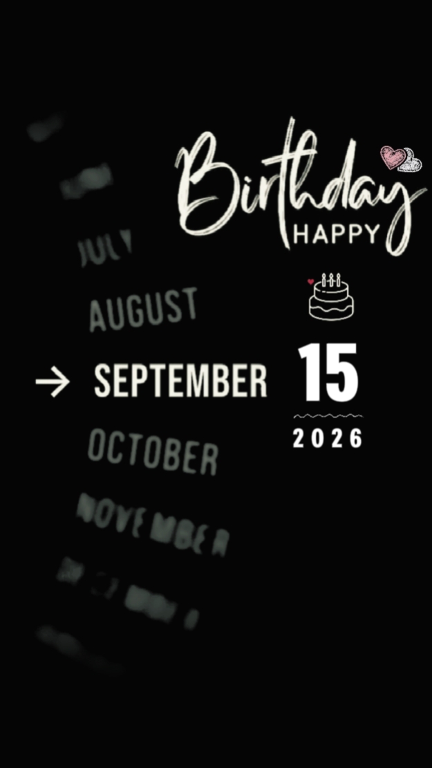 HBD 15 SETEMBER