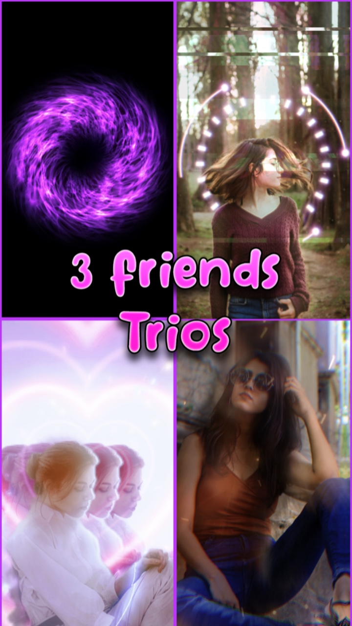 3 friends trios 