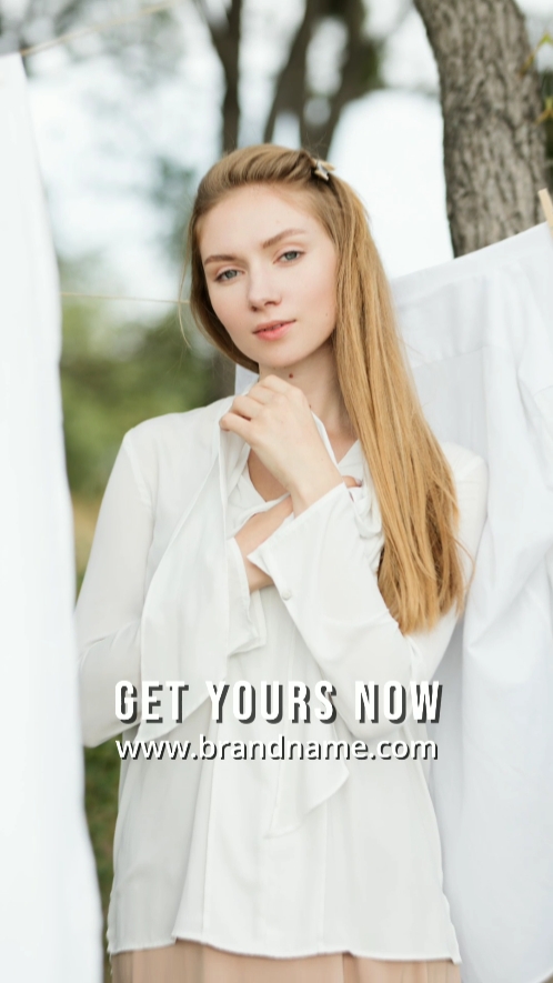Giyim Görsel-İşitsel Efekt Vitrin Seti-M11