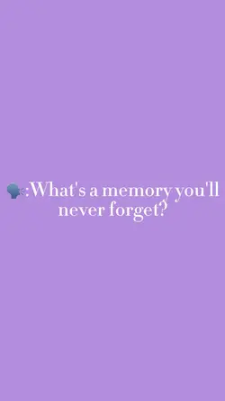 Memory ❤️