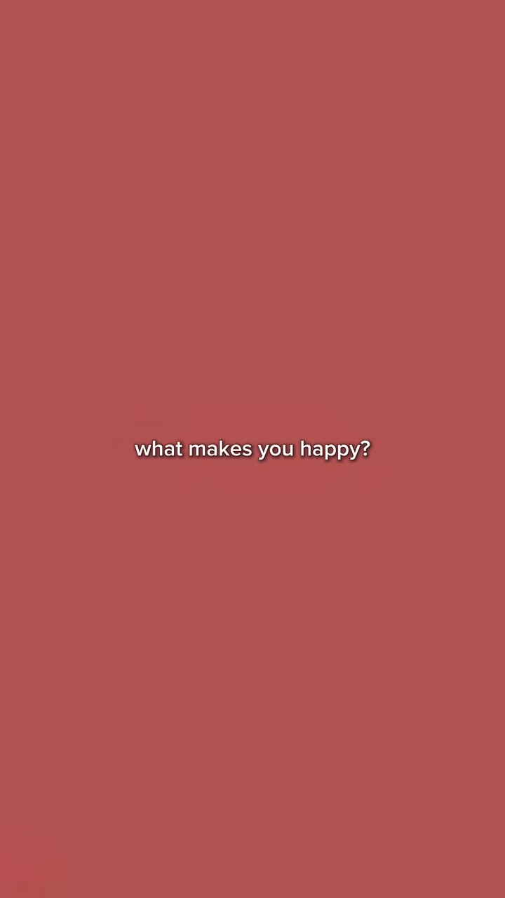 ¿Qué te hace feliz?