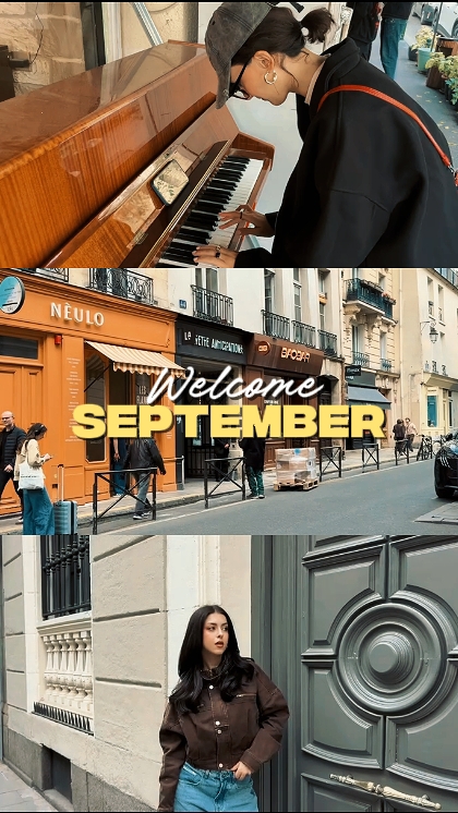 WELCOME SEPTEMBER