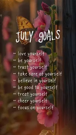 July Goals 
