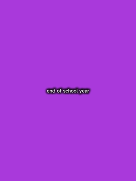 Fin del año escolar