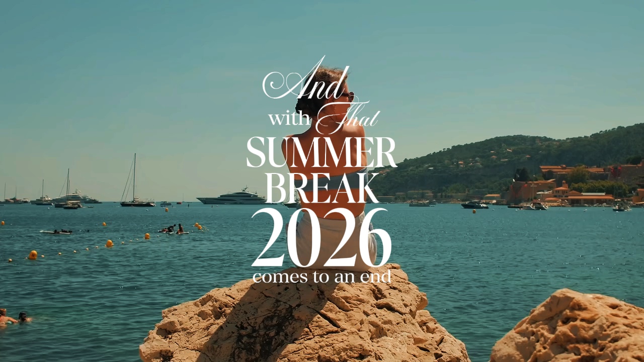 And with that summer
