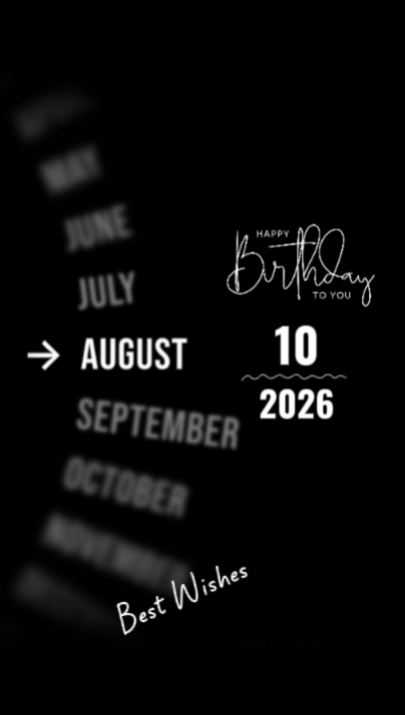 BDAY BROTHER 10 AUG