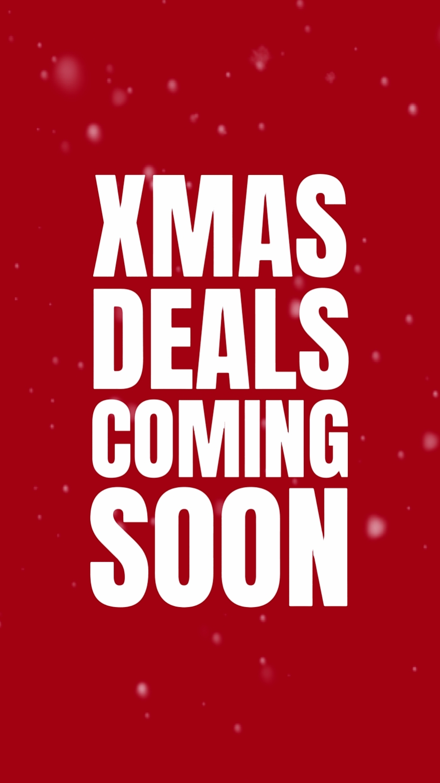 XMAS DEALS DATANG...