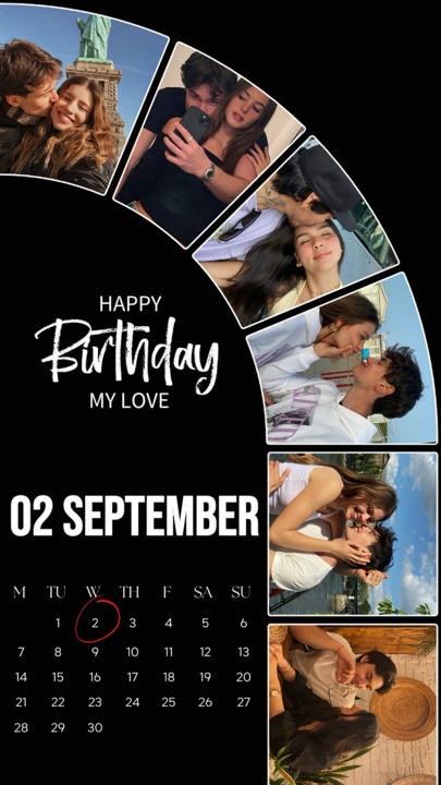 HBD MY LOVE 