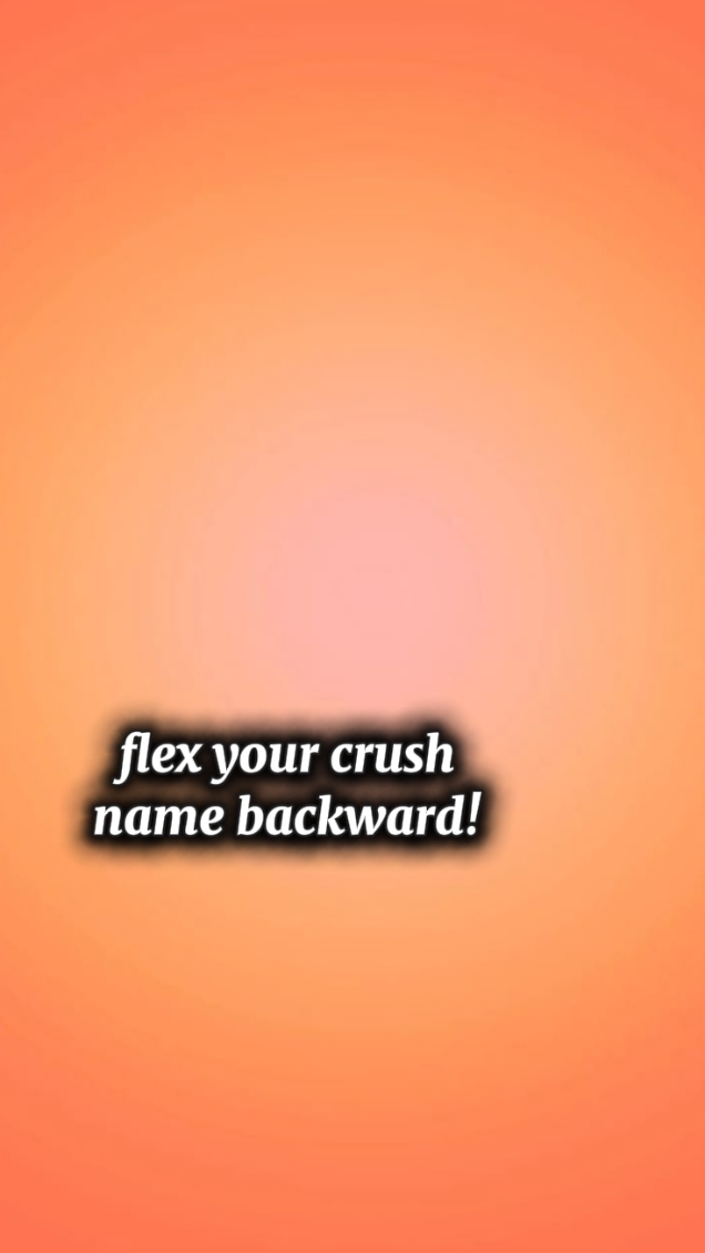 Nenne Ur Crush!