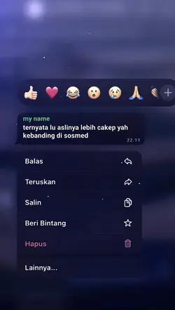 ternyata lu aslinya 