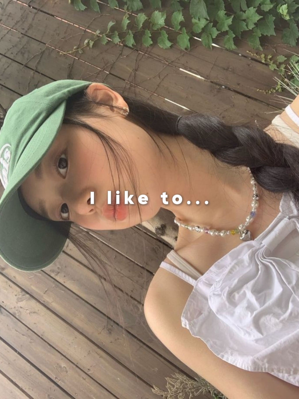 I like to eat..