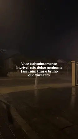 você é incrível