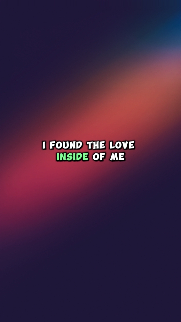 L'amour en moi