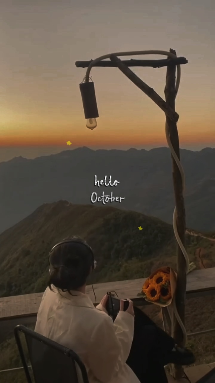Bonjour octobre 