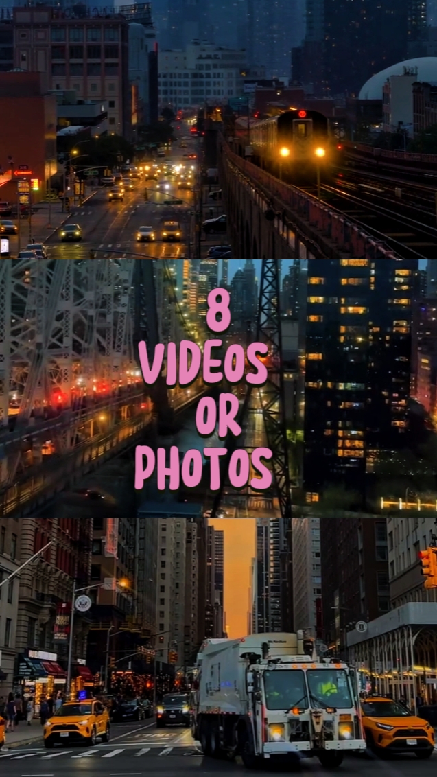 8 VIDEOS OR PHOTOS 