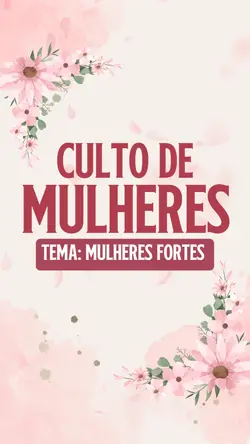 culto de mulheres