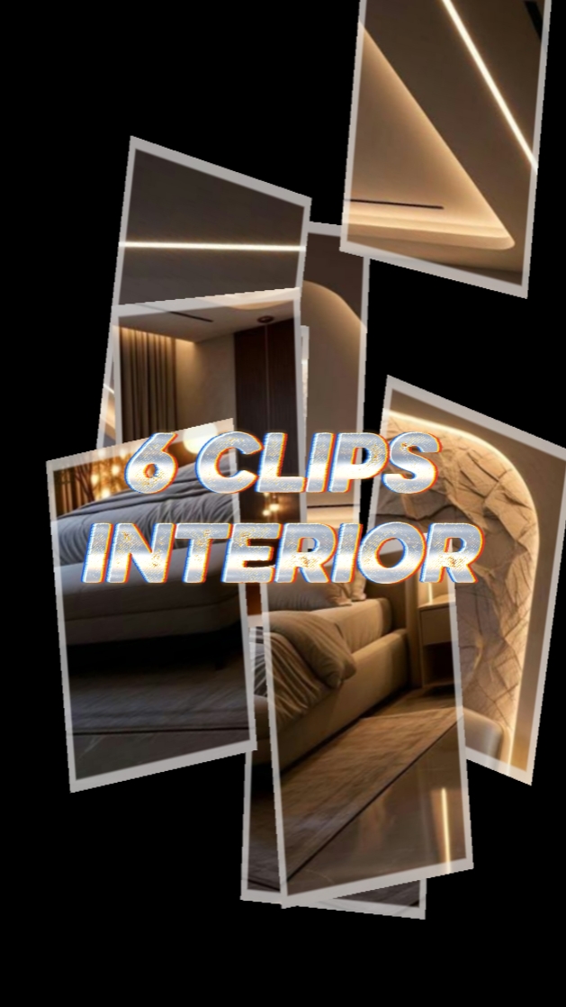6 clipes interior