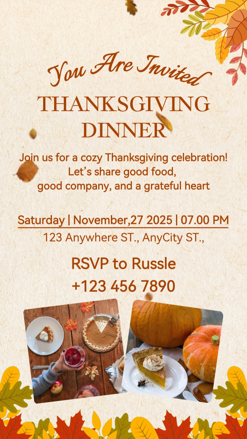 Makan Malam Thanksgiving