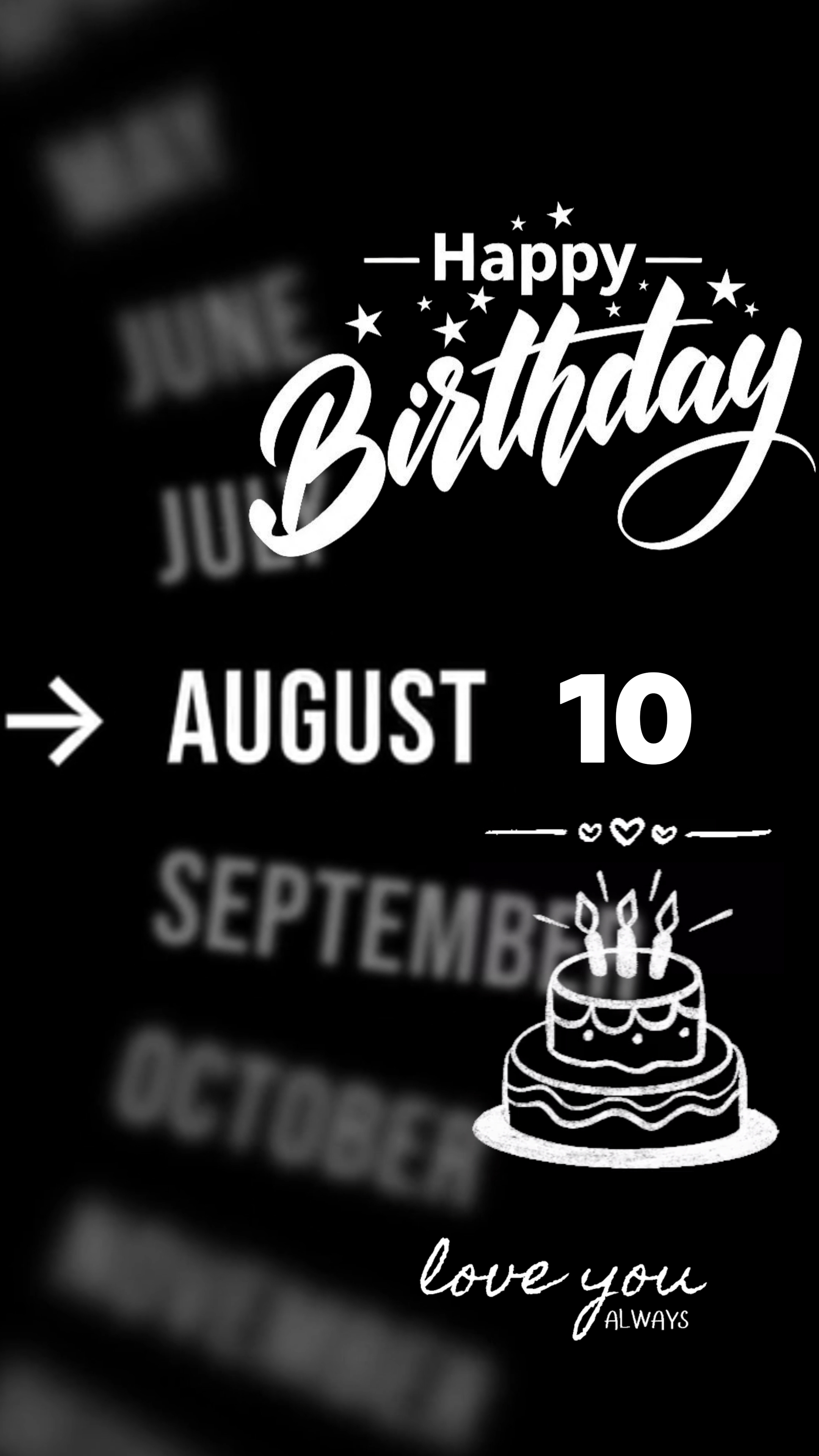 Birthday My husband 