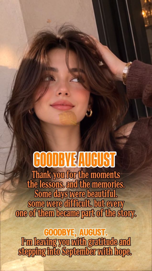 ADEUS AGOSTO
