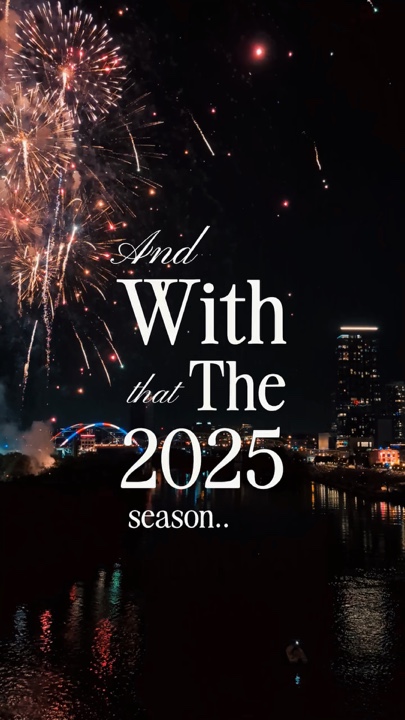 And with that 2025 