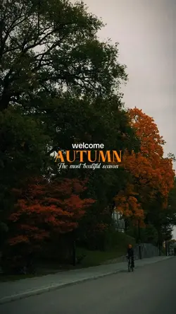 Welcome autumn