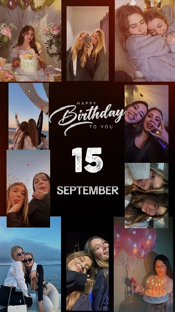Birthday 15 Sept