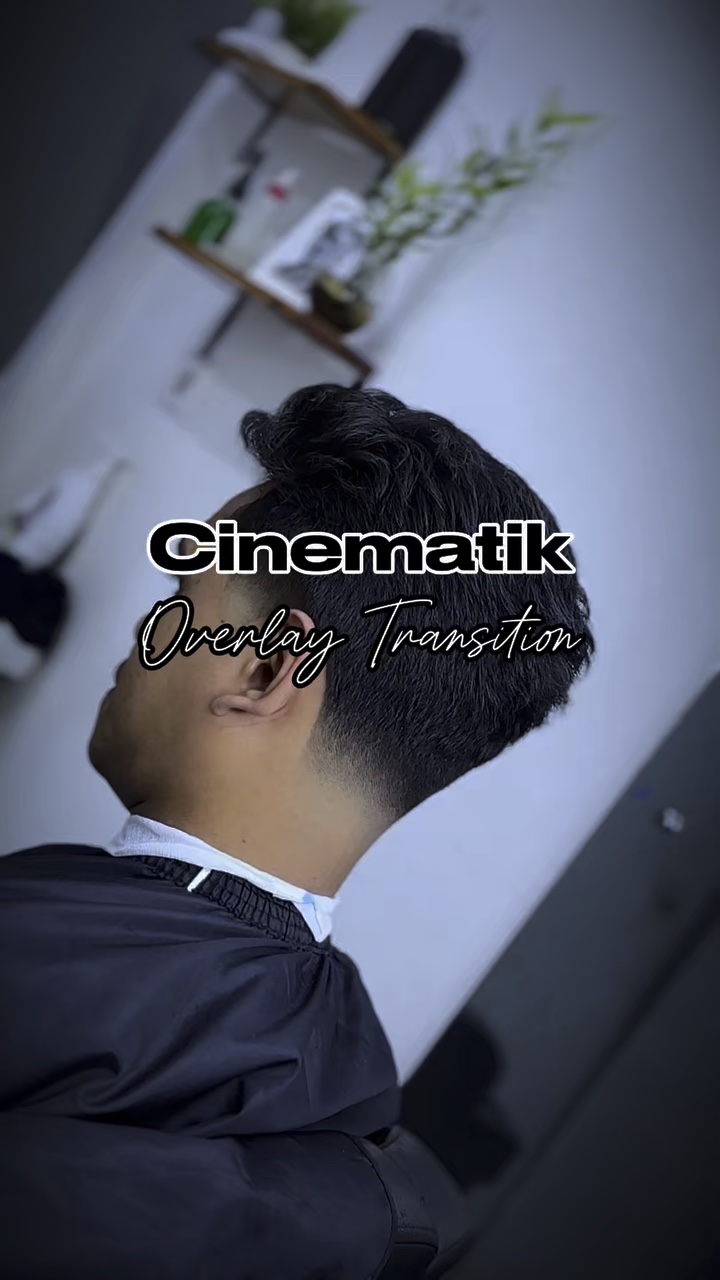 Transición de corte de pelo