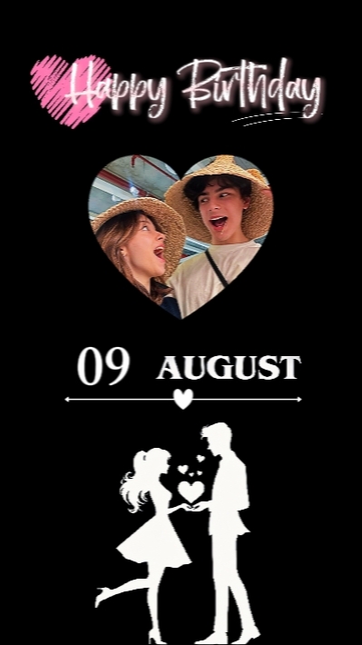 BIRTHDAY LOVE 9 AUG