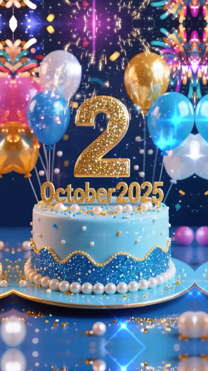 Aniversário 2 de outubro 
