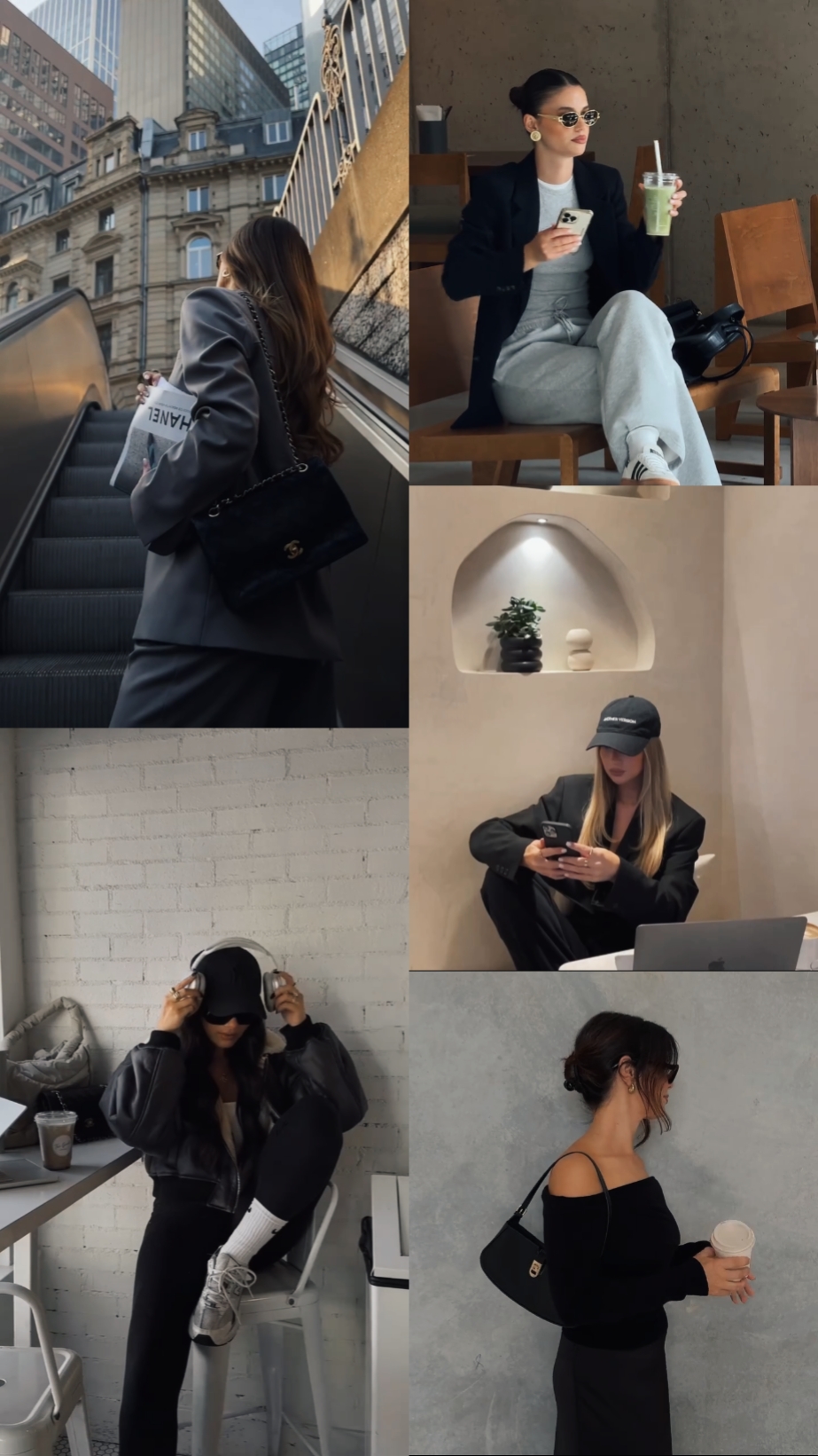 5 grid videos