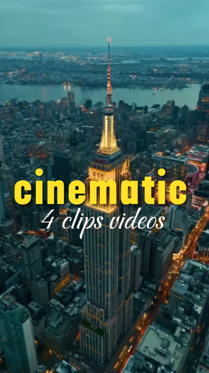 4 clips cinematic 