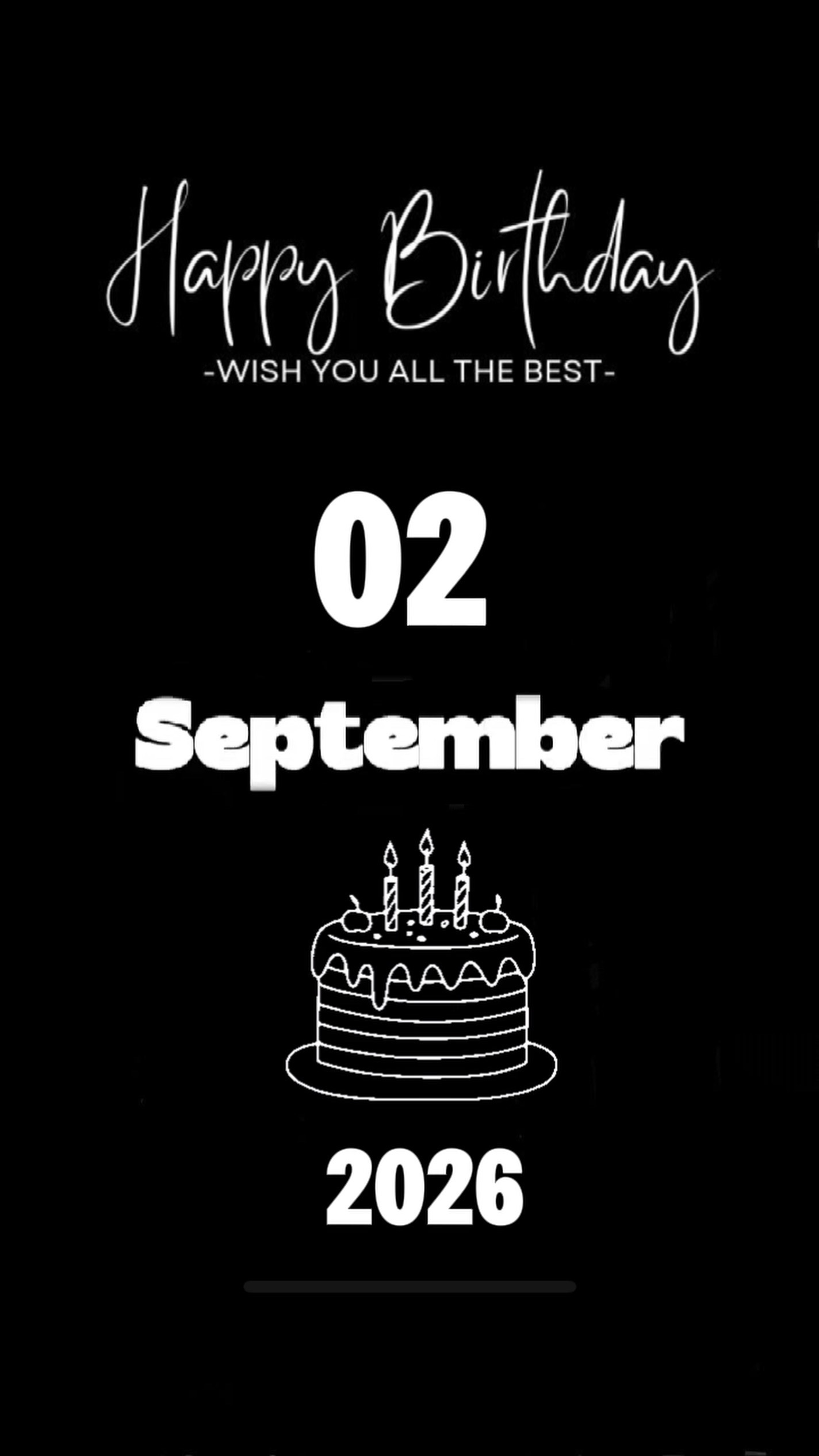 ANNIVERSAIRE 2 septembre lov