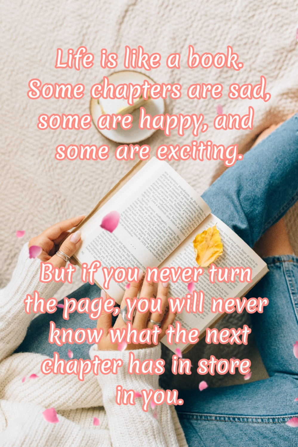 Life is like a book 
