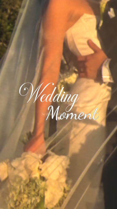 moment de mariage
